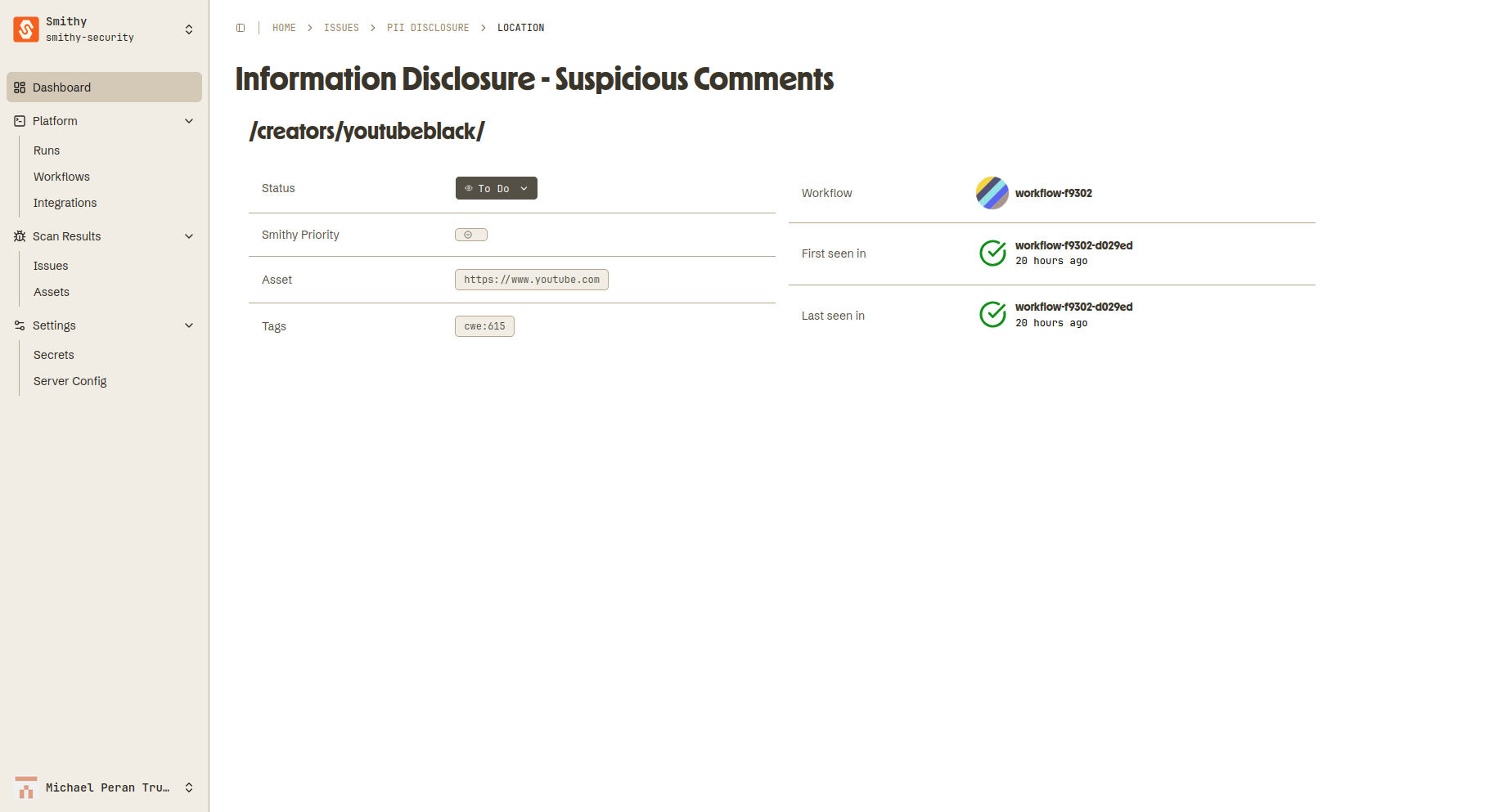 Vulnerabilities - screenshot
